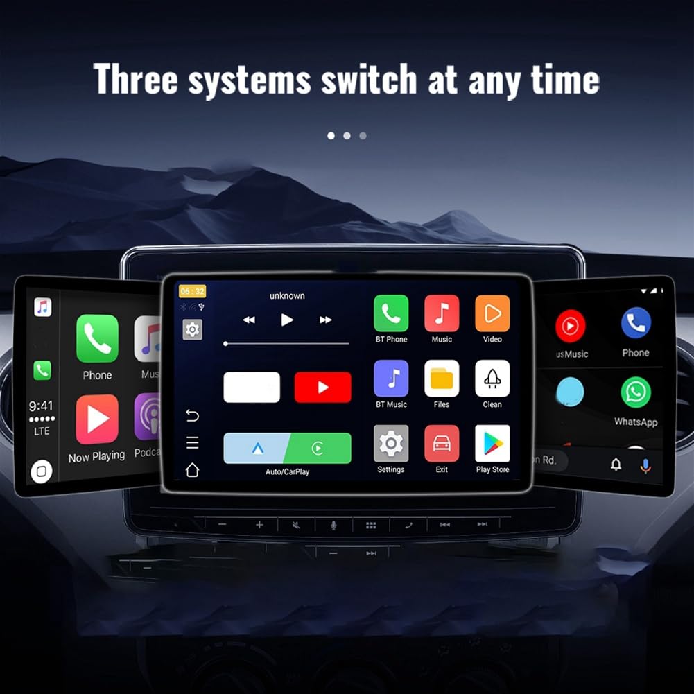 Android14 bezprzewodowy CarPlay Ai Box 4 rdzenie 4 GB RAM + 64 GB ROM wtyczka stabilna transmisja samochodowy adapter bezprzewodowy
