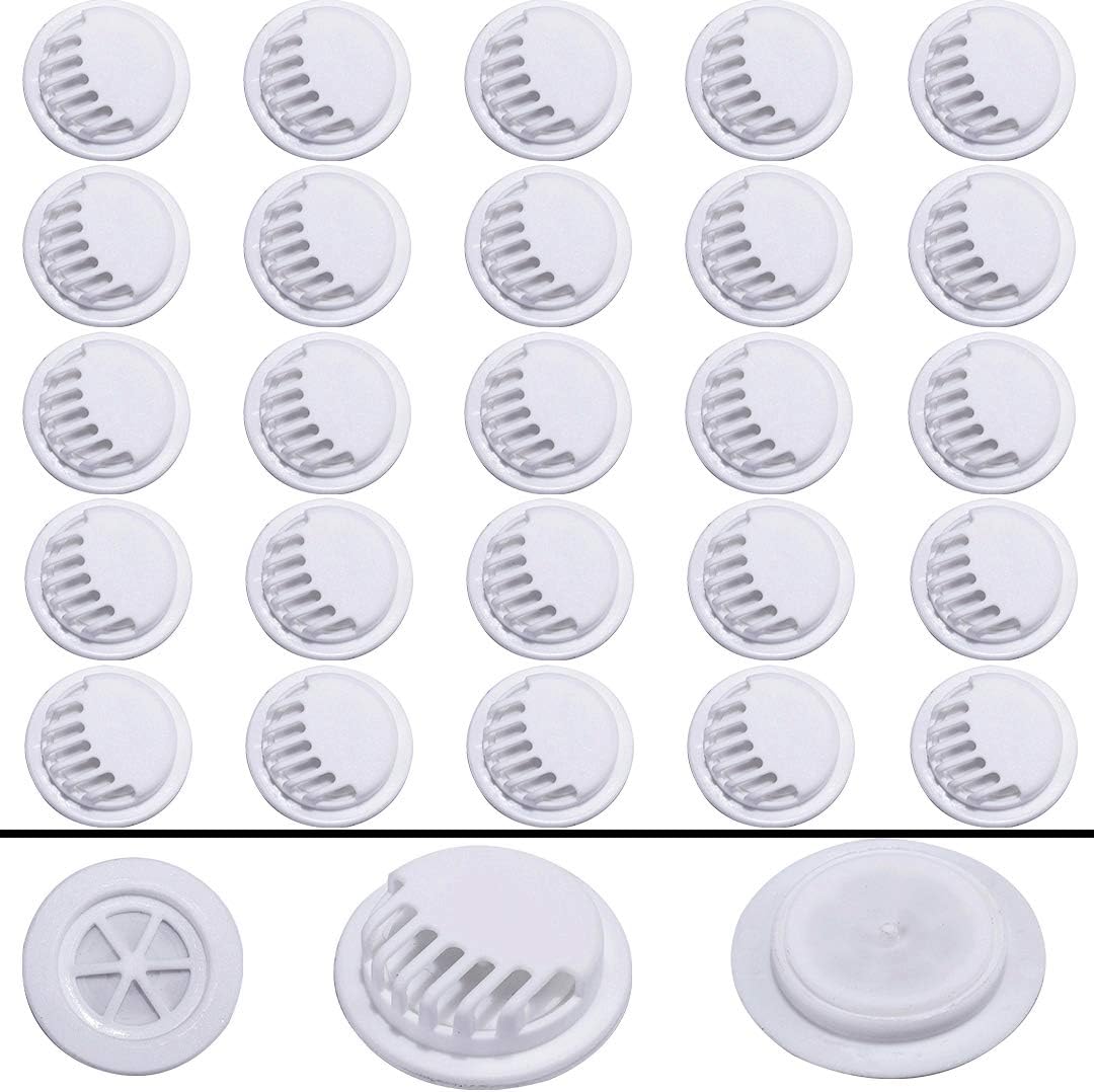 Round white Anti Pollution Face Cover Mouth Filter Accessories - Face Cover Valves Breathing Activated Carbon Dustproof Windproof Foggy Haze Cover Filter (20pcs white)