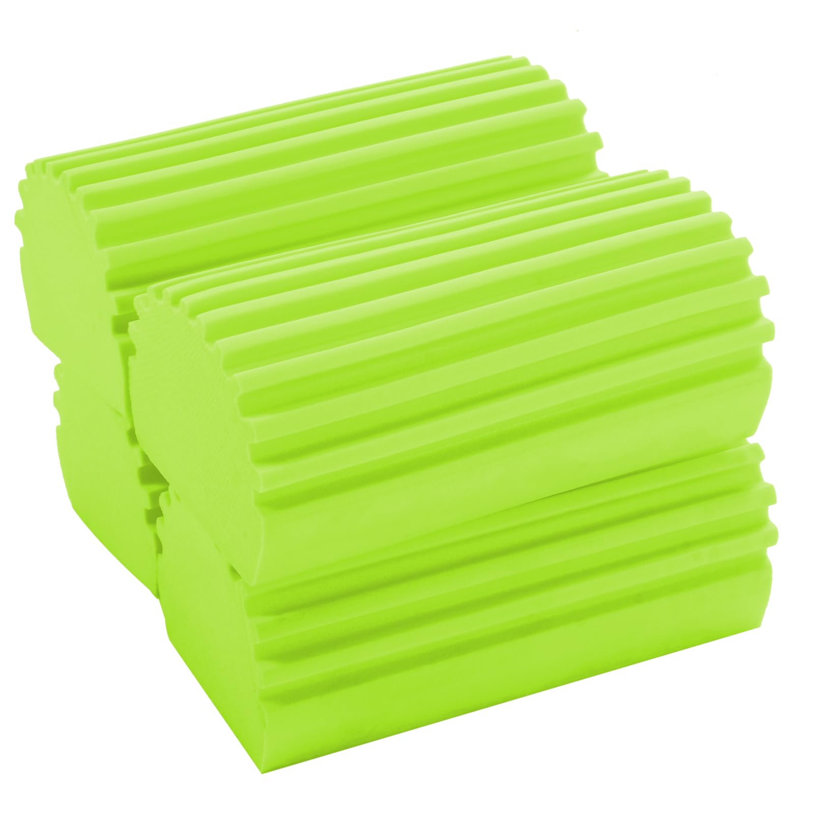 Green Damp Dusters - 4 Pack Cleaning Sponges -3