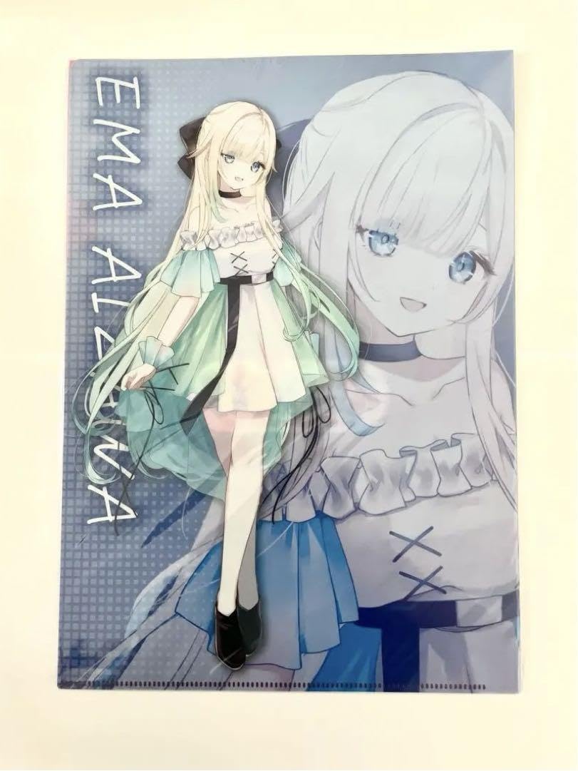 Amazon.co.jp: ぶいすぽ UP STORE 藍沢エマ blessing クリアファイル
