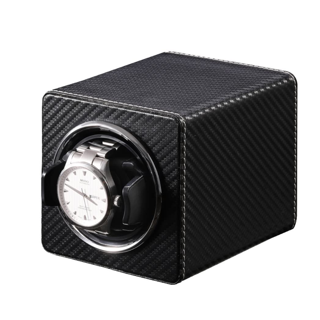 OLSKFUH Watch Box Single Watch Storage Automatic Watch Winder With Quiet Motor For Watches Display Case Watch Box Winder Watch Case,