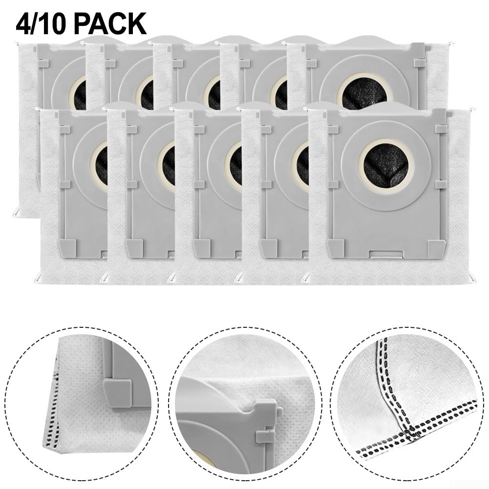 Sacchetti Filtro ECOVACS Deebot Mini Robot Aspirapolvere – Confezione Da 10, Filtrazione 99% Polvere Fine