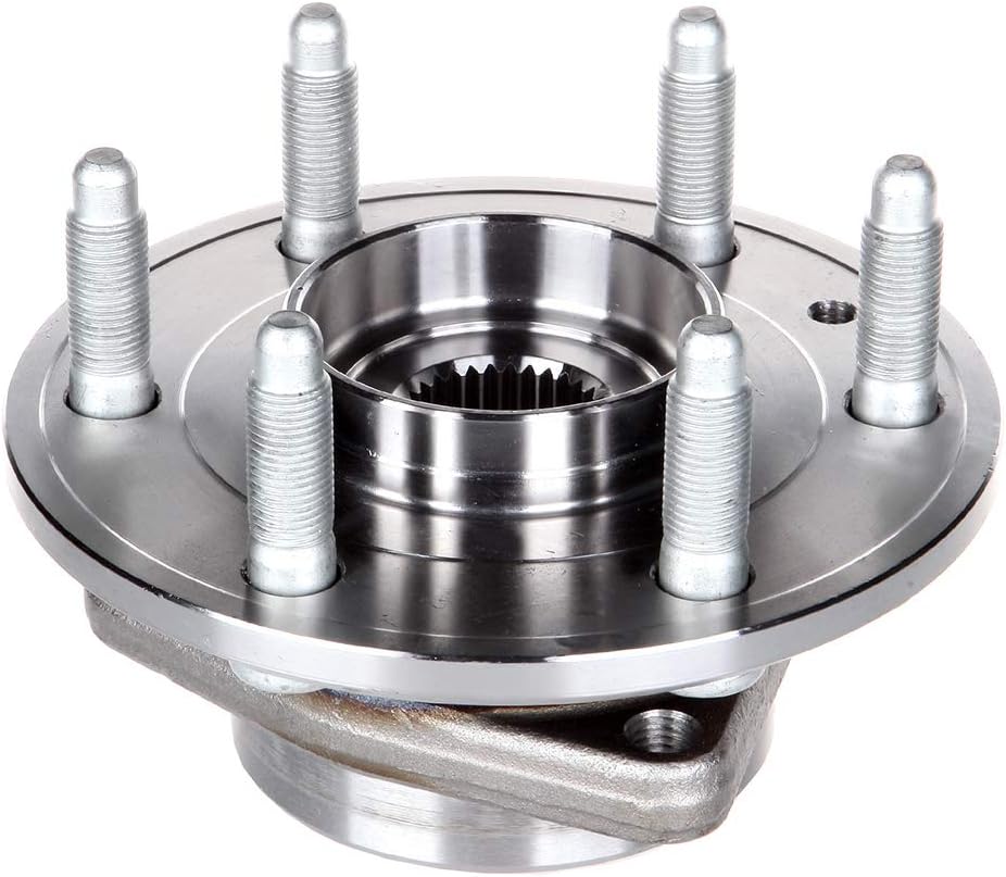 513277 Front or Rear Wheel Bearing and Hub Assembly compatible with 2011-2017 For Buick Enclave, 2012-2017 For Chevrolet Traverse, 2011-2017 For GMC Acadia 6 Lugs w/ABS