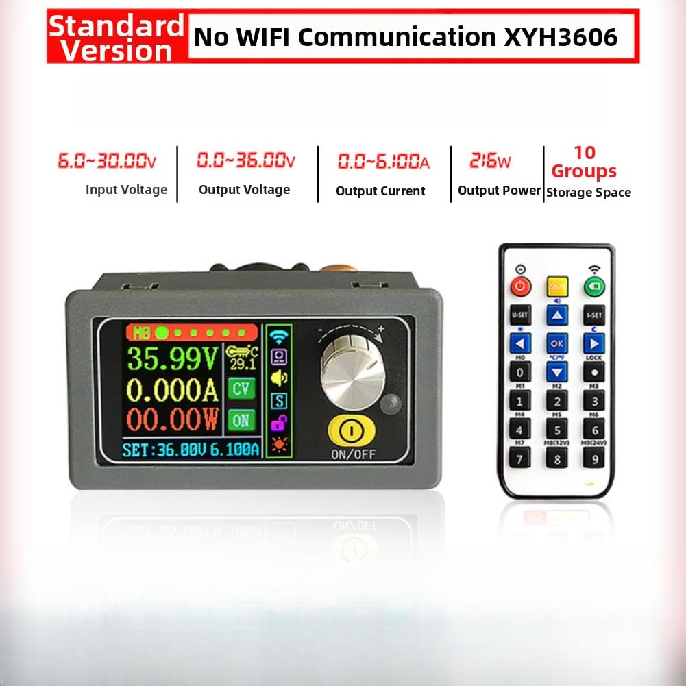 Alimentatore di corrente costante 216 W regolabile 0-36 V (senza WiFi)