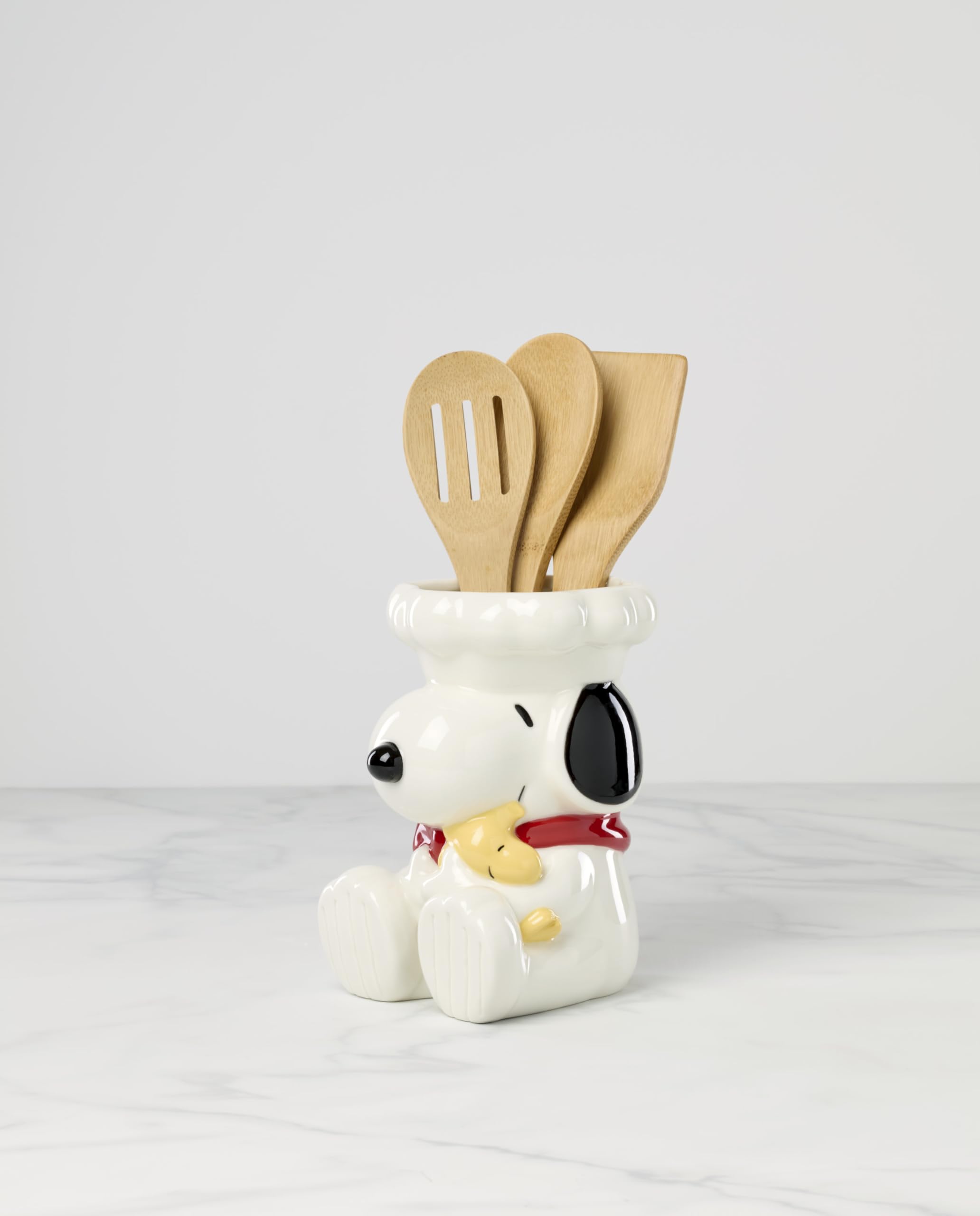 Amazon.com: Lenox 897681 Chef Snoopy Figural Utensil Crock 4