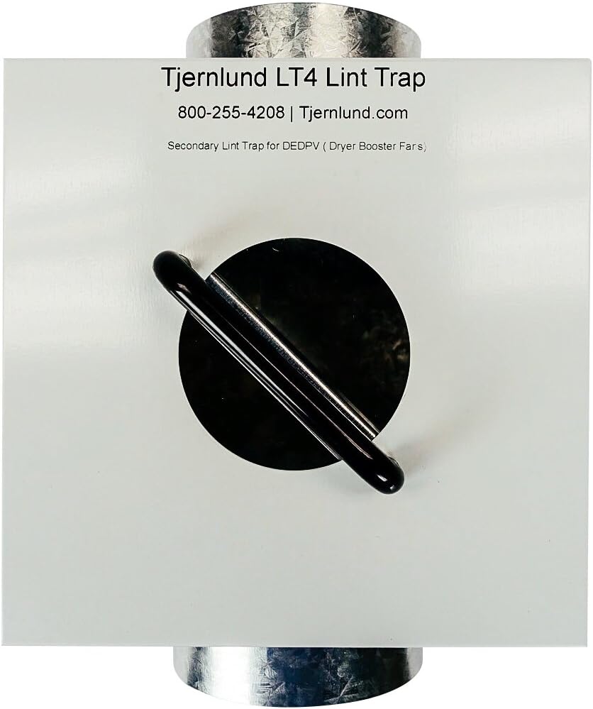 Tjernlund LT4 Lint Trap for DEDPV Dryer Booster Fans