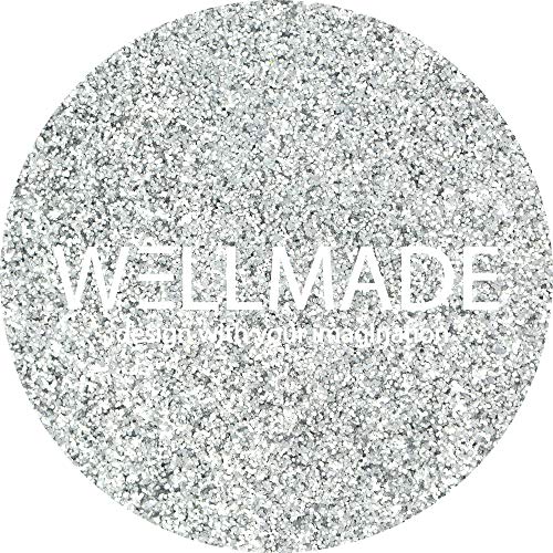 Glitter Grout Tile Additive 150G/5.3Oz Glitter For Wall/Floor Tile Grout-Diy Home Wet Room Bathroom Kitchen Sparkle, Add/Mix With Epoxy Resin Or Cement Based Grout (150G/5.3Oz, Silver) #TOP1