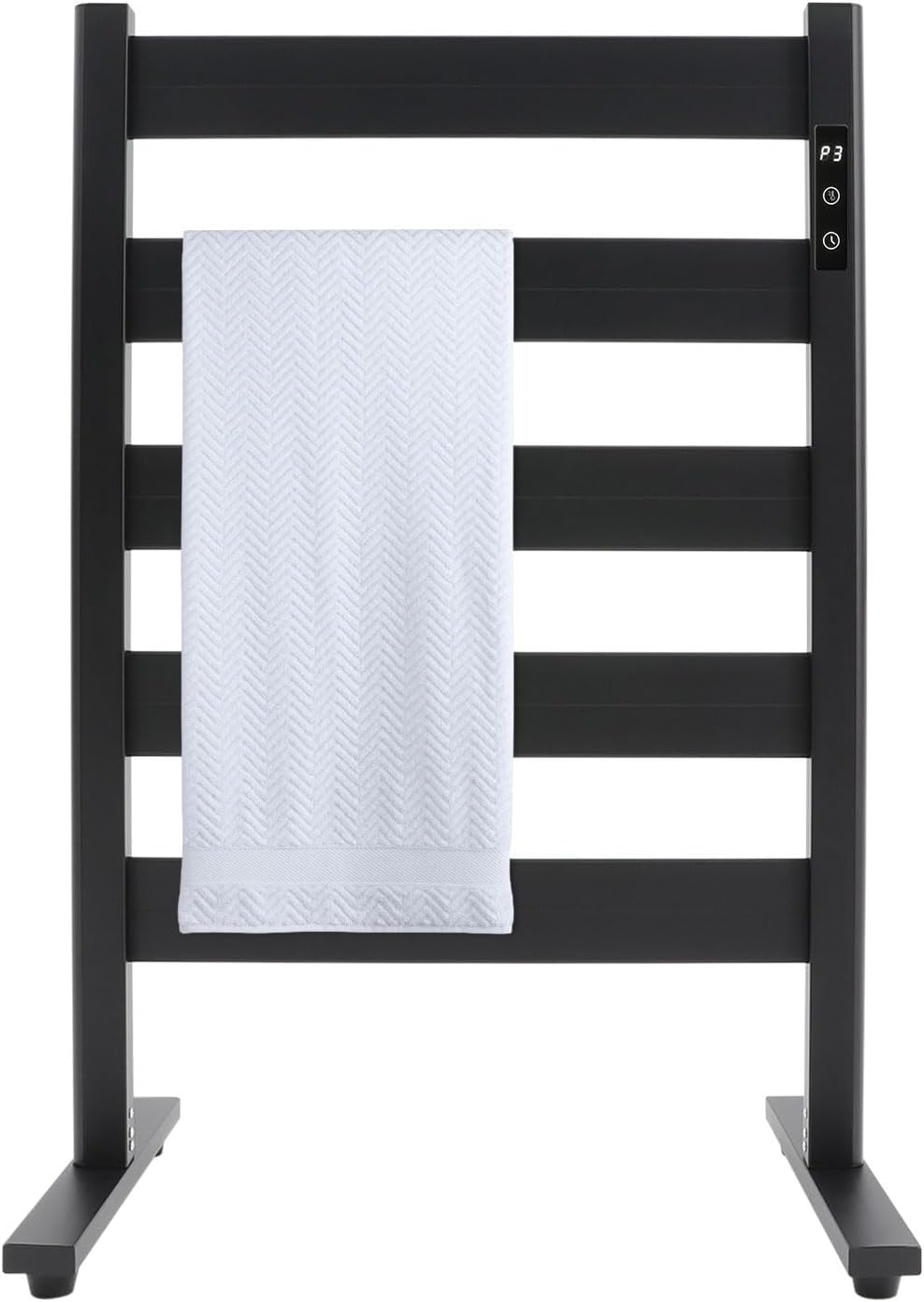 5-Bar Electric Towel Warmer Rack with Timer & Temp Adjustable for Bathroom