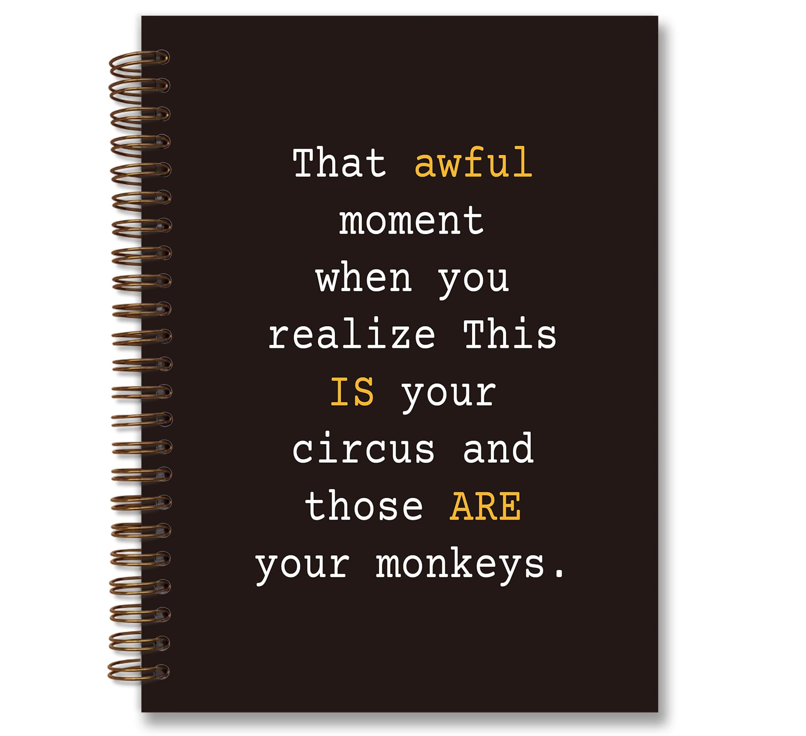 Funny Notebook That Awful Moment When You Realize That This