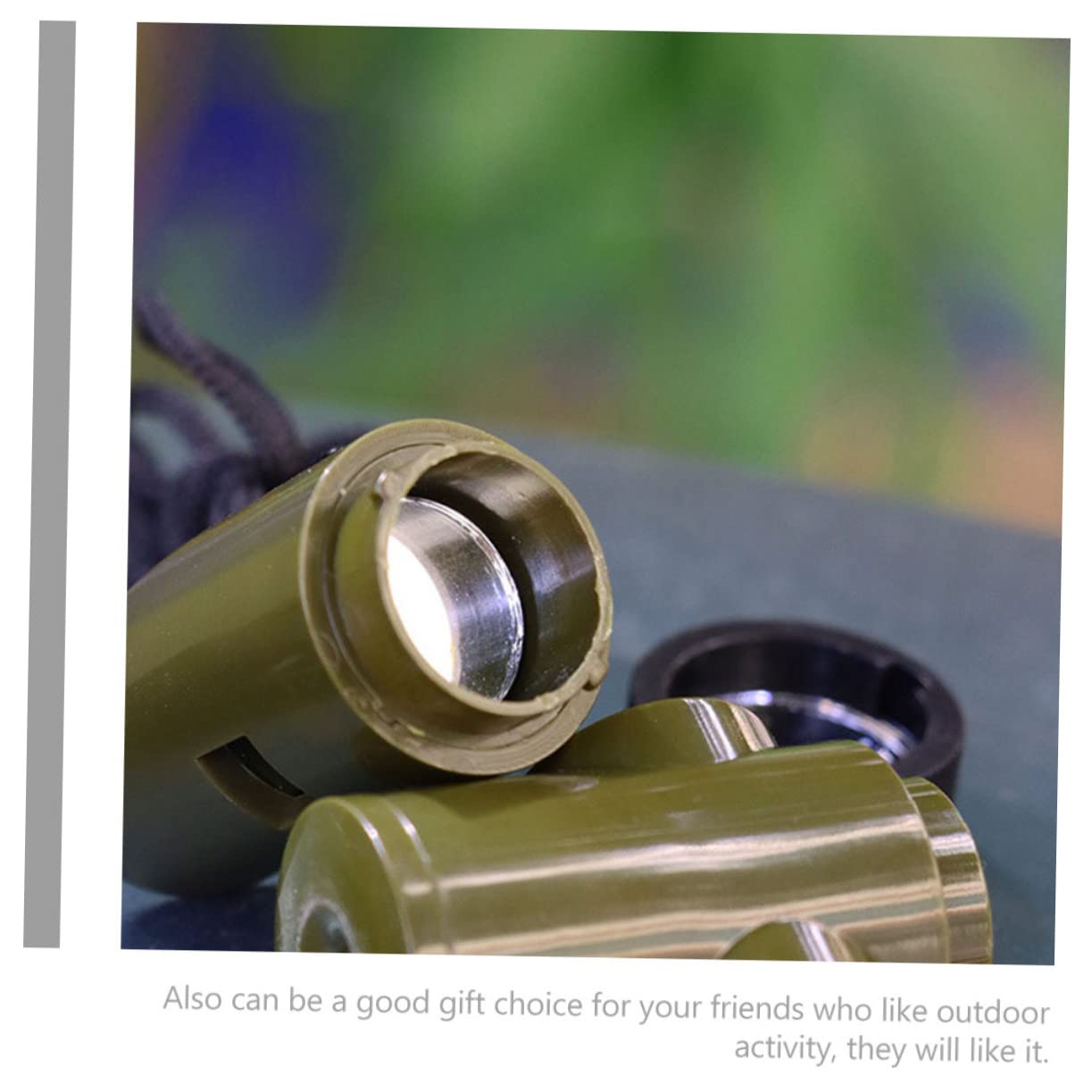 VICASKY 2pcs Outdoor Emergency Whistle Outdoor Emergency Whistle Camping Supplies Abs