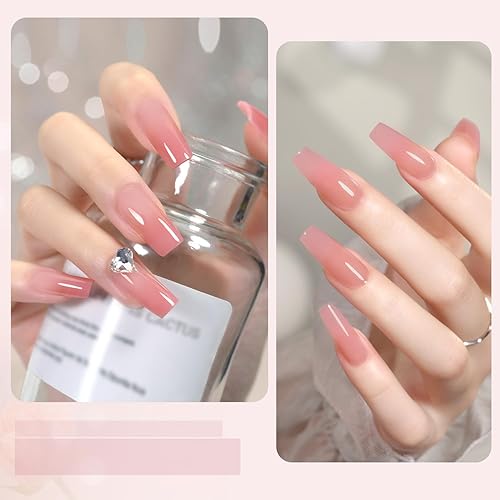 Miniatura 15 de GAOY Polygel, gel de extensión de uñas de 2.12 oz, gel constructor blanco para mejorar las uñas para principiantes y profesionales de arte de uñas