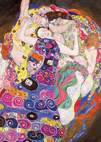 Reproduction Gustav Klimt The Maiden affiche XL mate pour grands murs nus - 2