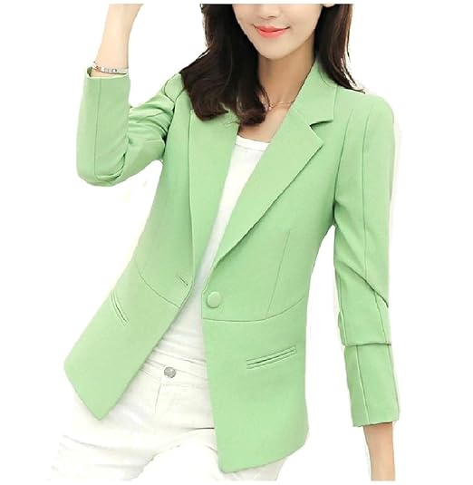 light green colour blazer