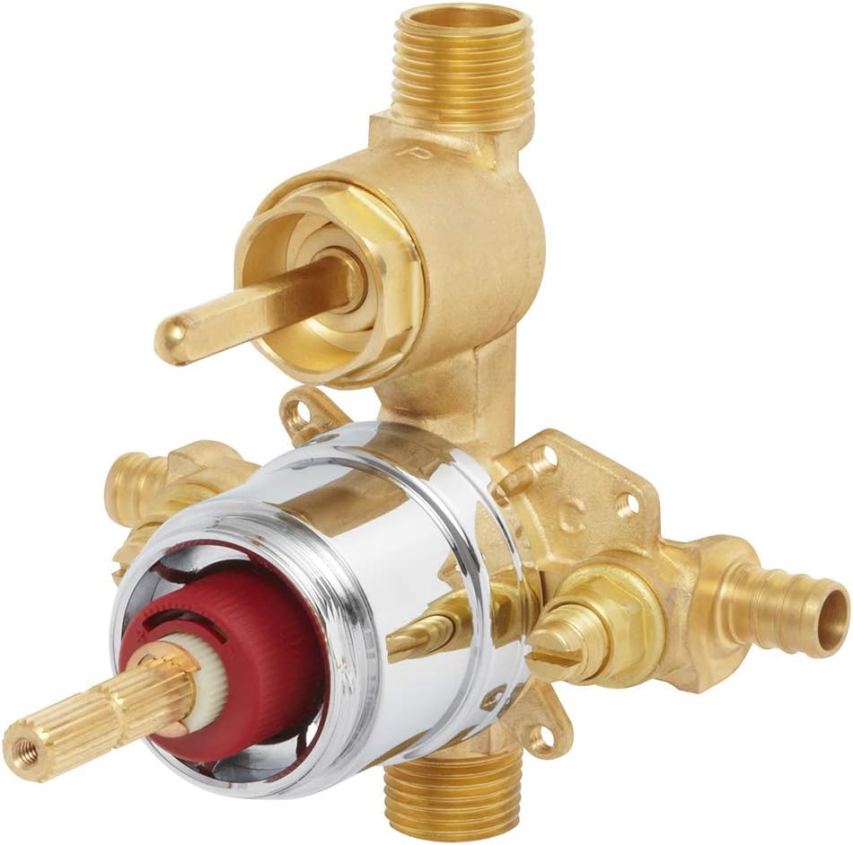 Speakman Sentinel Mark II CPV-PB-DV Pressure Balanced Diverter Shower Valve, Rough Brass