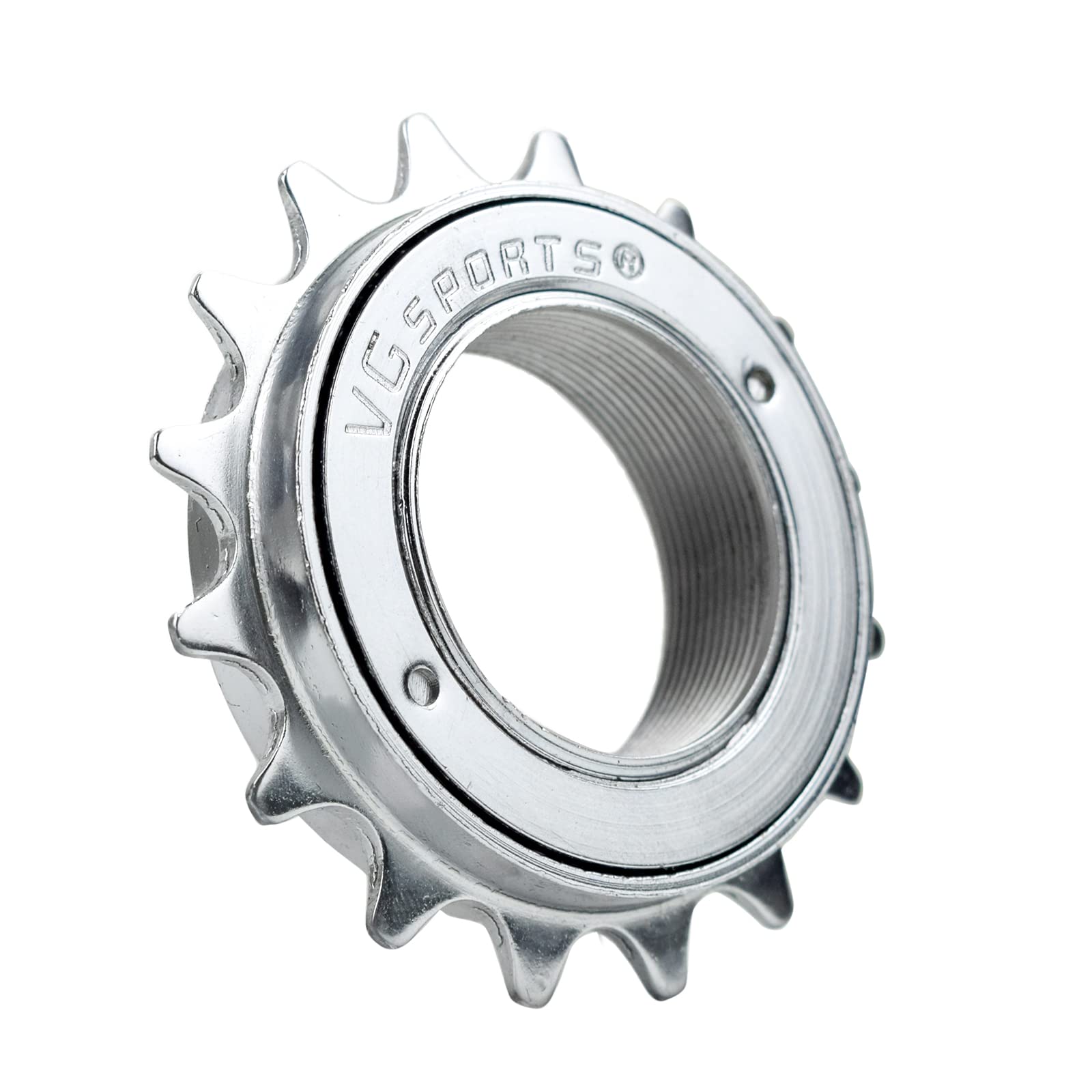 VG SPORTS Single Speed Bike Freewheel, 16T/18T/20T/22T/24T Compatible with 1/2'' x 1/8'' Bicycle Freewheel Threaded Type Freehub Replacement Parts