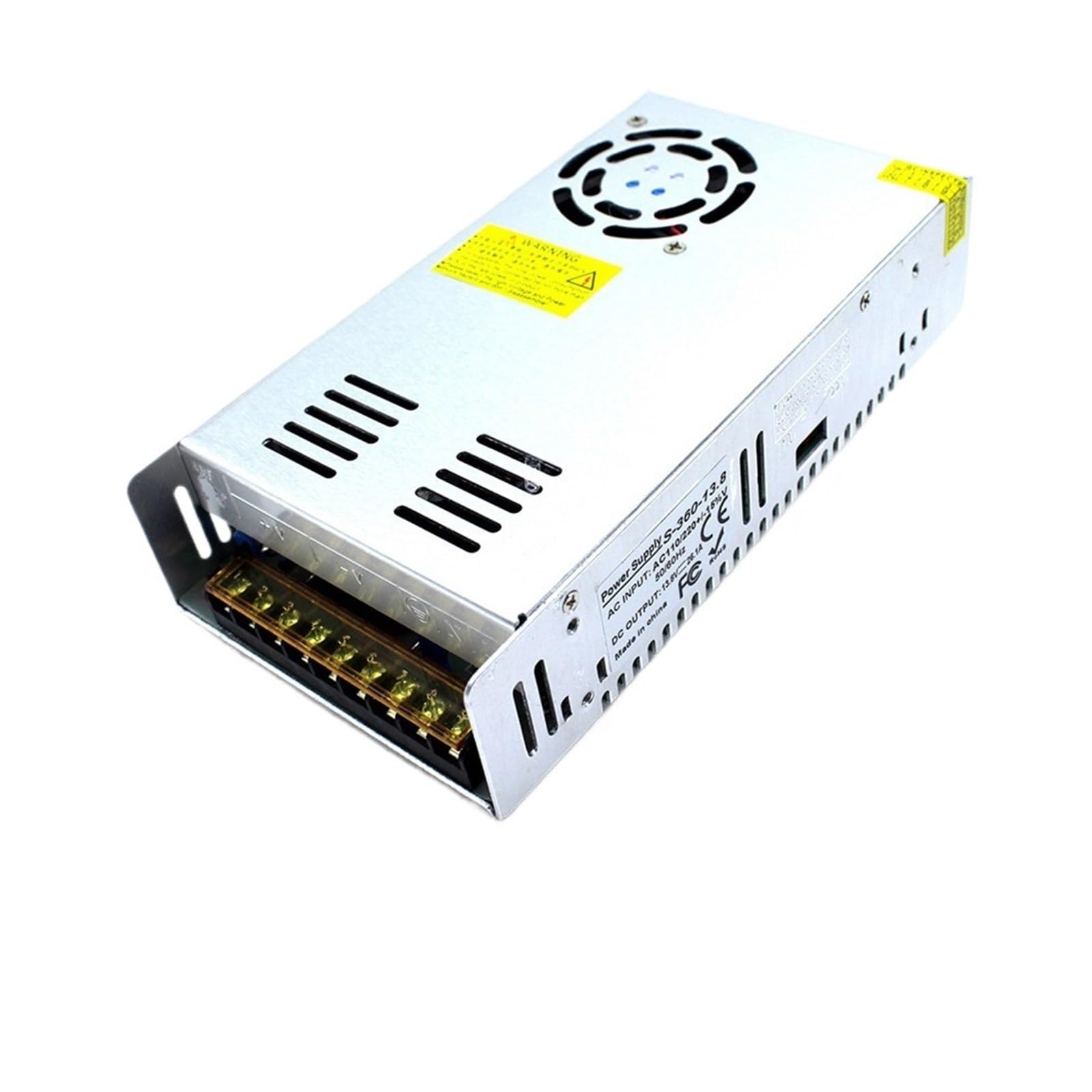 FCARUMIQP Single Output Switching Switch Power Supply DC13.8V 26.1A 360W Driver 110v 220v AC to SMPS for Led Strip