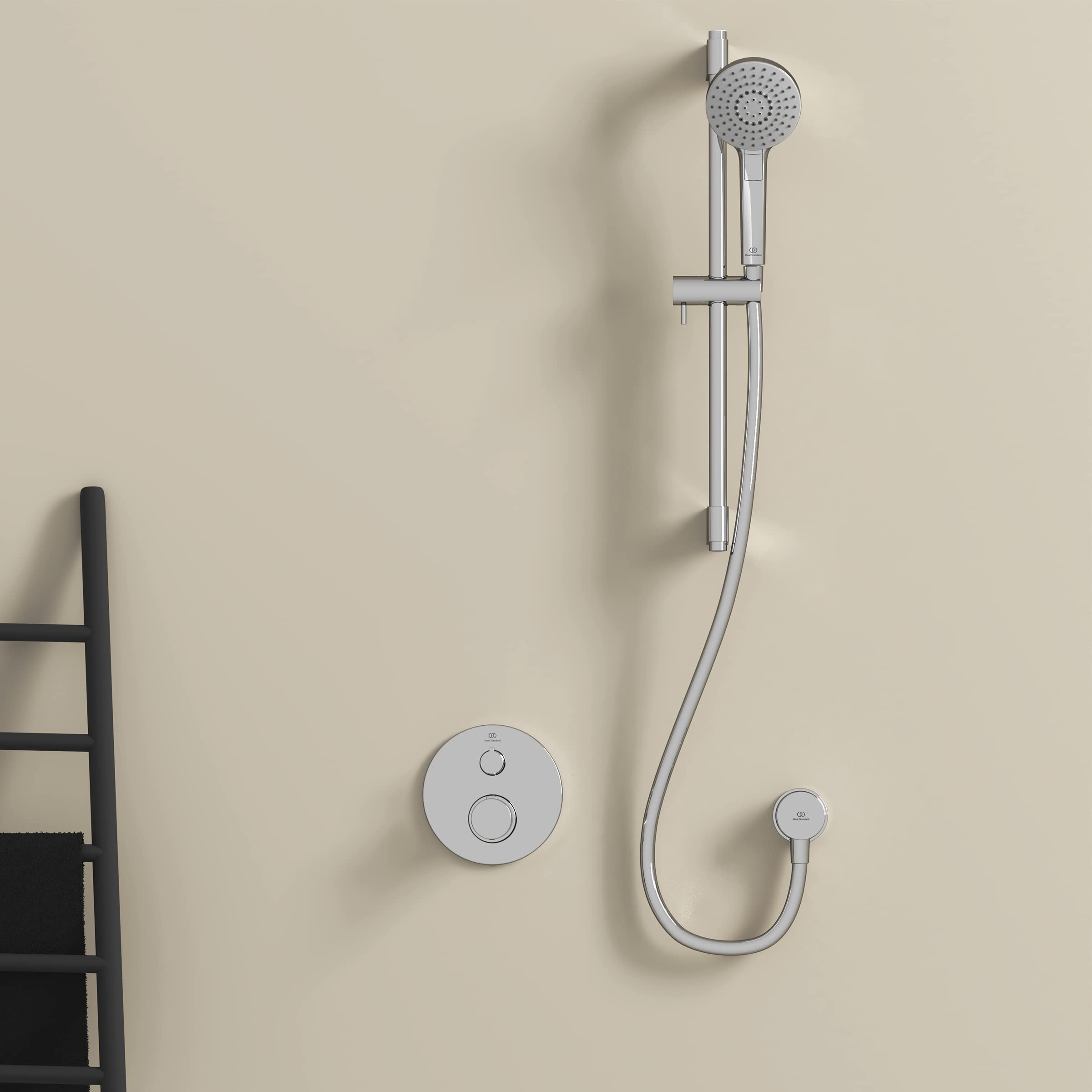 Ideal Standard - Ceratherm T100 Indywidualny wbudowany mikser termostatyczny do prysznica, Chromowany
