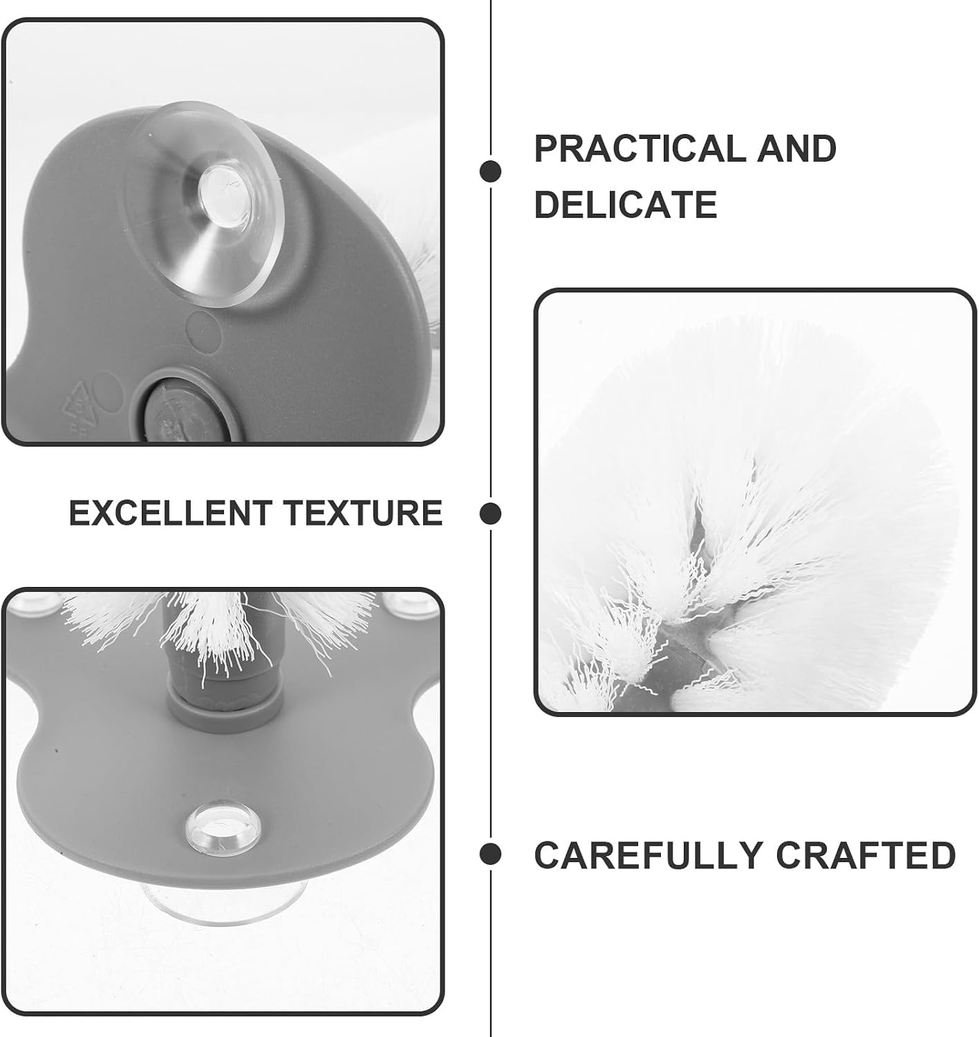 ARTIBETTER Turtle Scrub Cleaner, Turtle Scratch Back Brush, Tortoise Brush with Suction Cup for Remove Shell Scutes Mud Dirt, Household Kitchen Cleaning