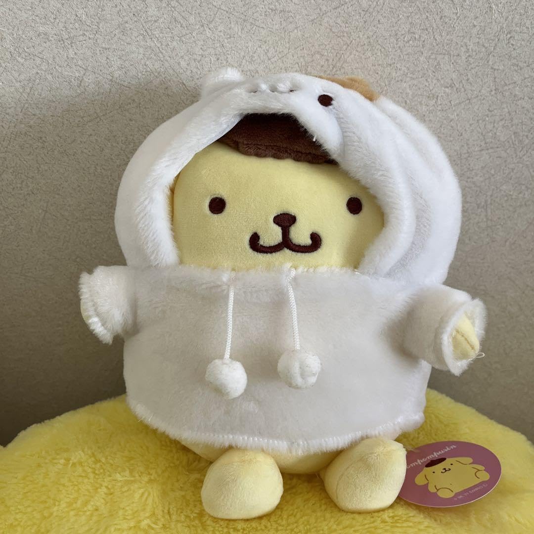 ポムポムプリン むにゅぐるみ バースデー ぬいぐるみ 新品 ポムポムプリン Twinkle wishes むにゅぐるみマスコット