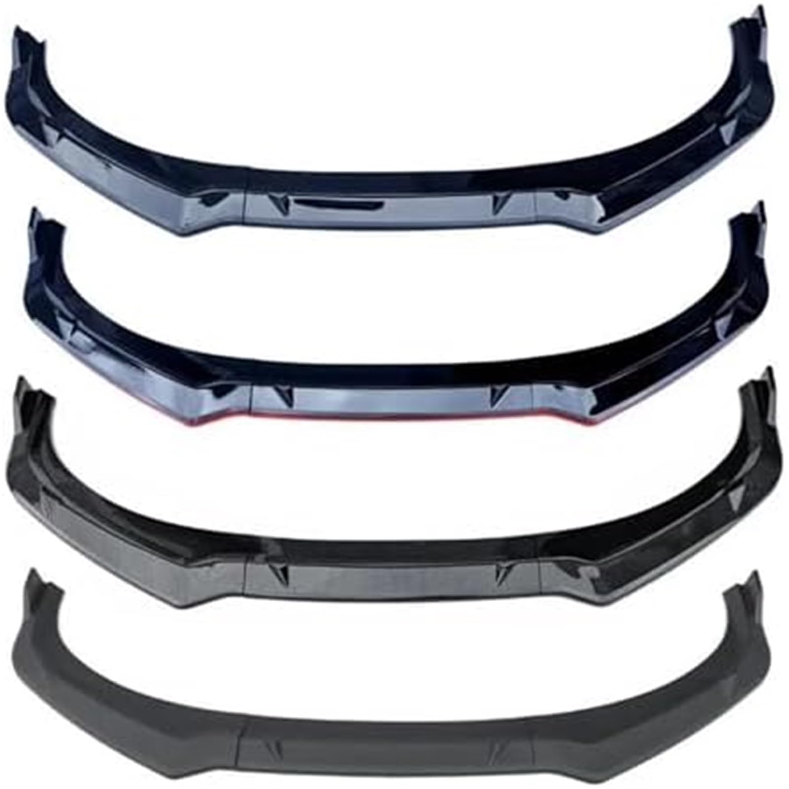 Splitter, dla Hyundai, dla Elantra, 2023 2024 2025 8. Generacja Air Splitter Car Body Kit Spoiler Czarne Spódnice Akcesoria Przedni Zderzak Lip Splitter (Matt Black) Spoiler samochodowy Splitte