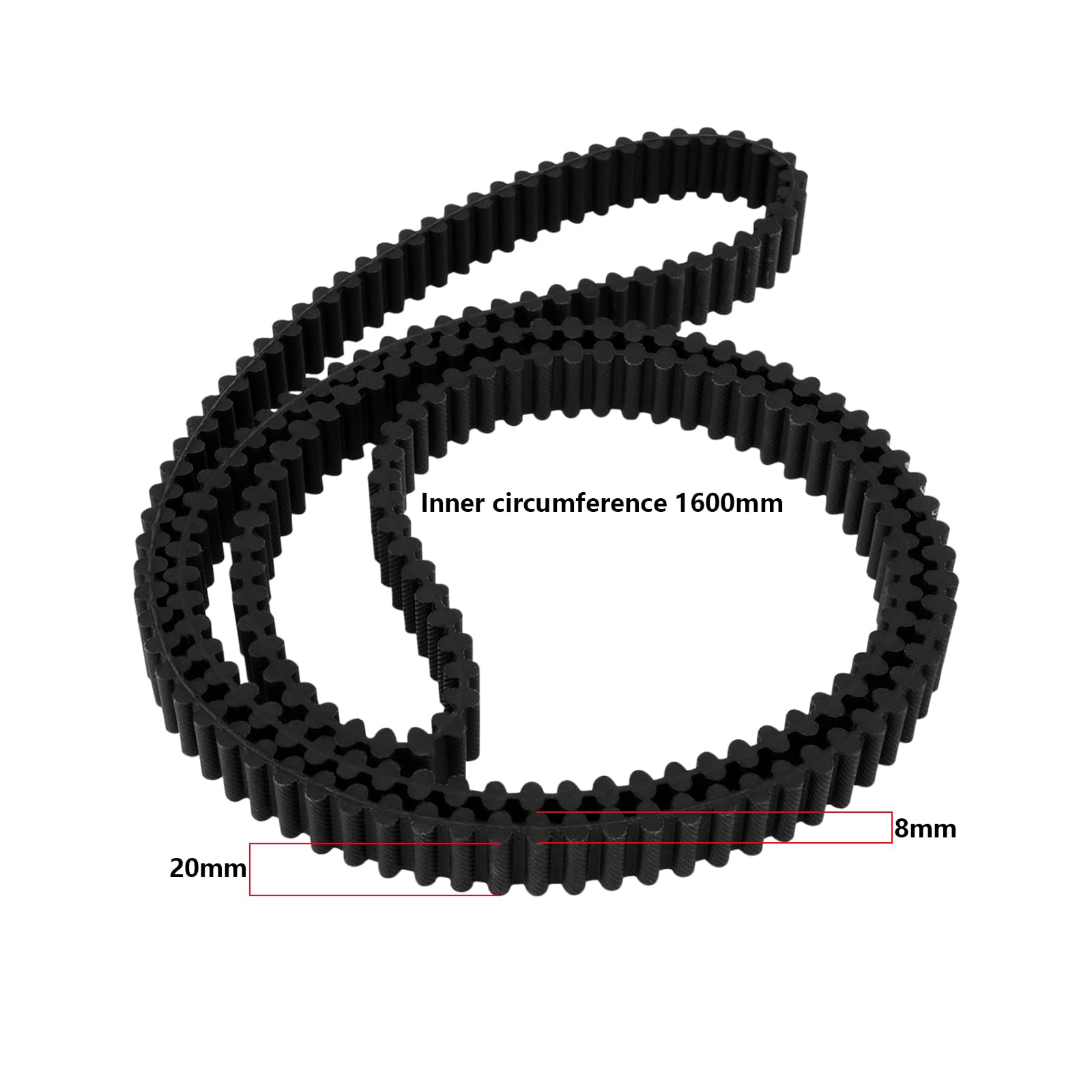 Cinghia Di Distribuzione Cinghia Di Distribuzione A Doppia Dentatura Per Trasmissione A Piatto Compatibile Con Honda Trattorino Tosaerba HF2213 HF2216 HF2417HME HF2218K1