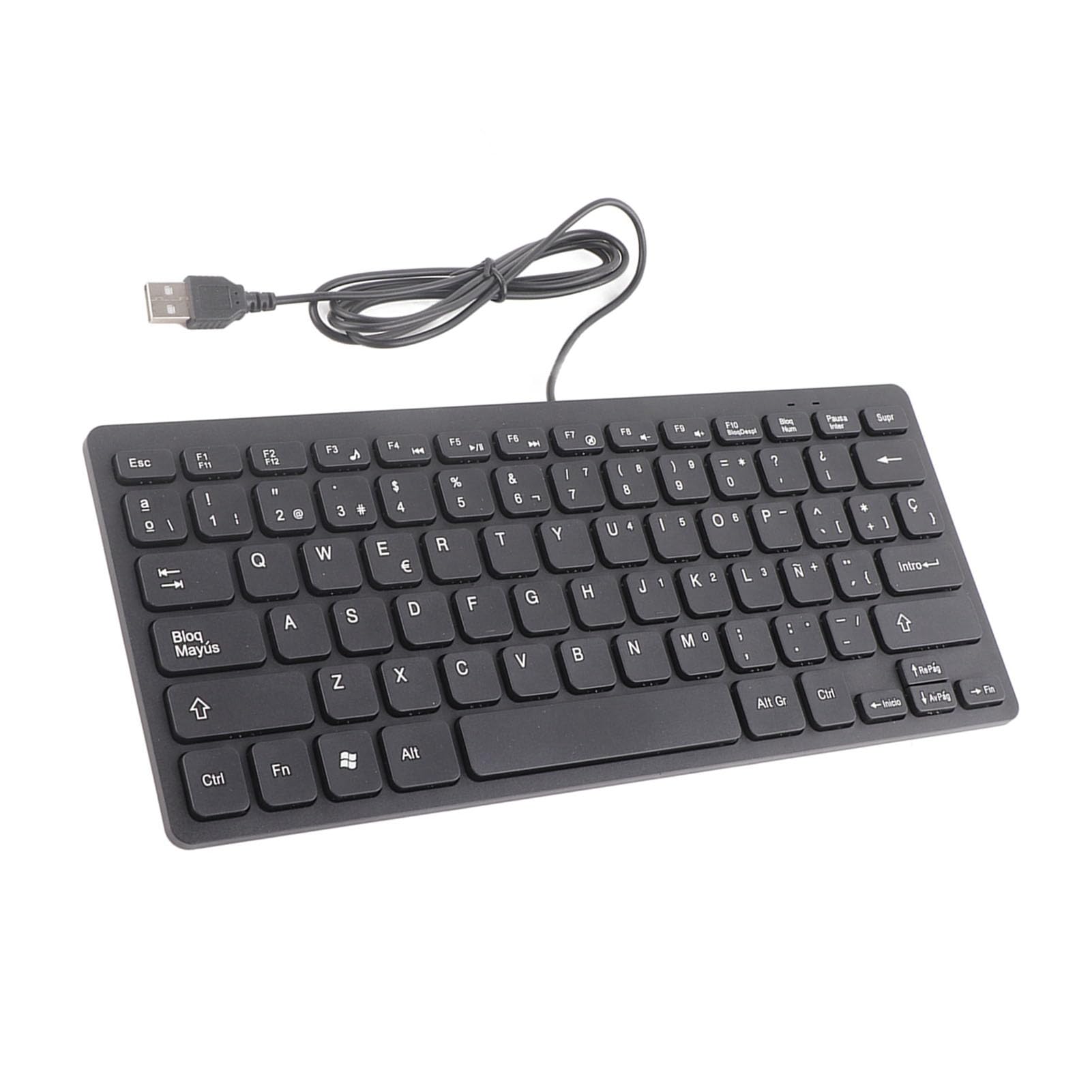 超小型キーボード CRAZY SMALL KEYBOARD Amazon.com: ZASCHMOY Portable Spanish Wired Mini Keyboard Ultra