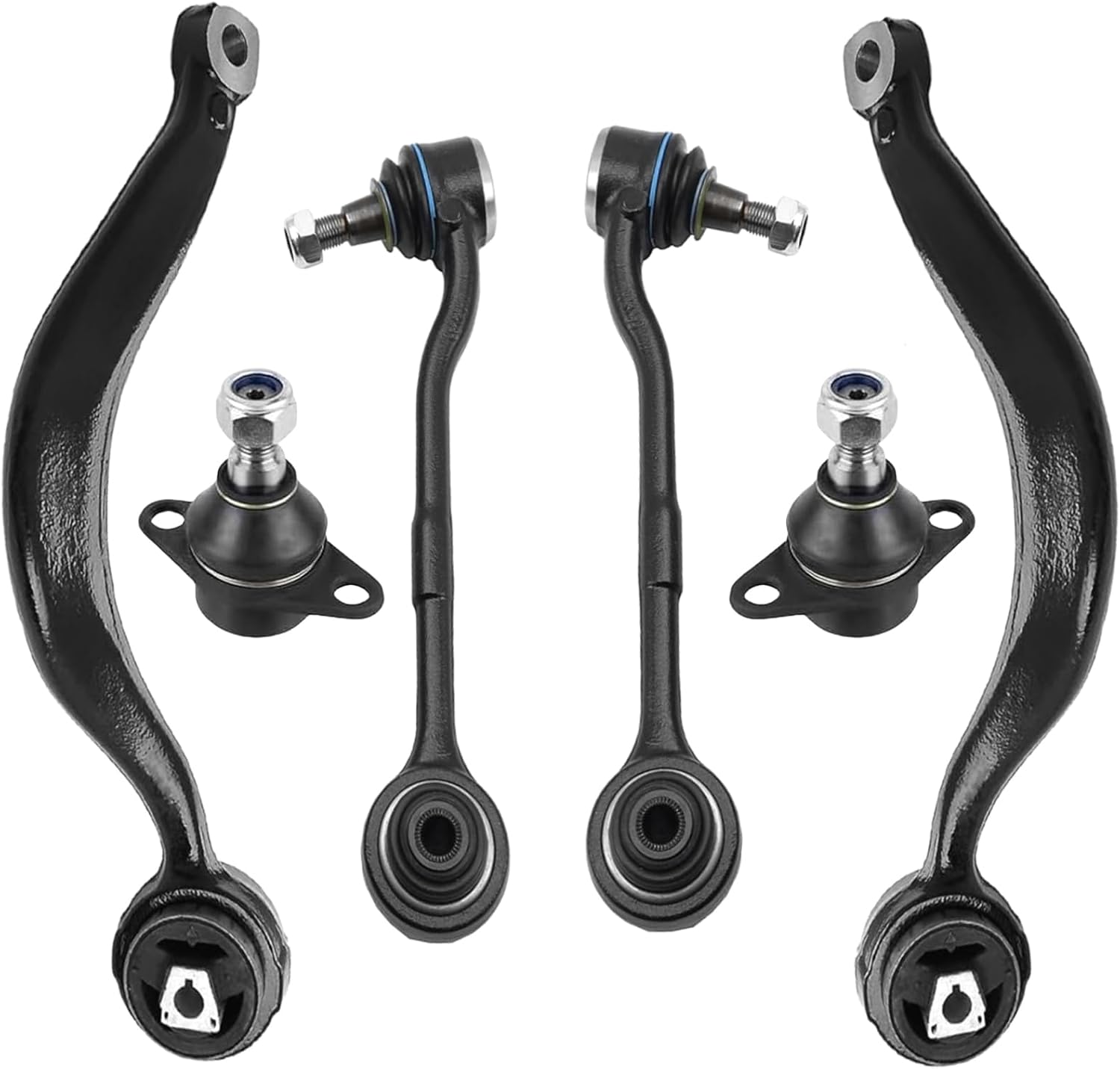 6pcs Front Lower Control Arm Ball Joint Suspension Kit Compatible with BMW E90 Xi AWD 3 Series 325xi 330xi 328xi 335xi 328i xDrive 335i xDrive and X1