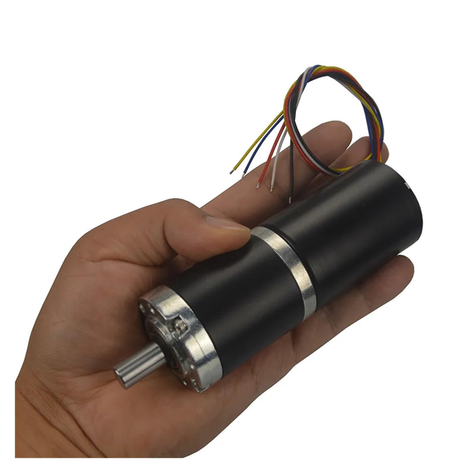 reducción Motor 12V24VDC Baja Velocidad Larga Vida Super Potente par 42mm Caja de Cambios planetaria Engranajes Motor Planeta desaceleración motorreductor sin escobillas(428 RPM_12V)