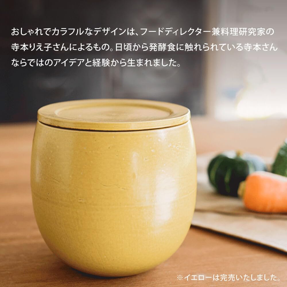 明山窯 ぬか壺 寺本りえ子 ぬか漬け壺 Amazon｜明山窯 ぬか壺 寺本りえ子 日本製 陶器 ふた付きかめ