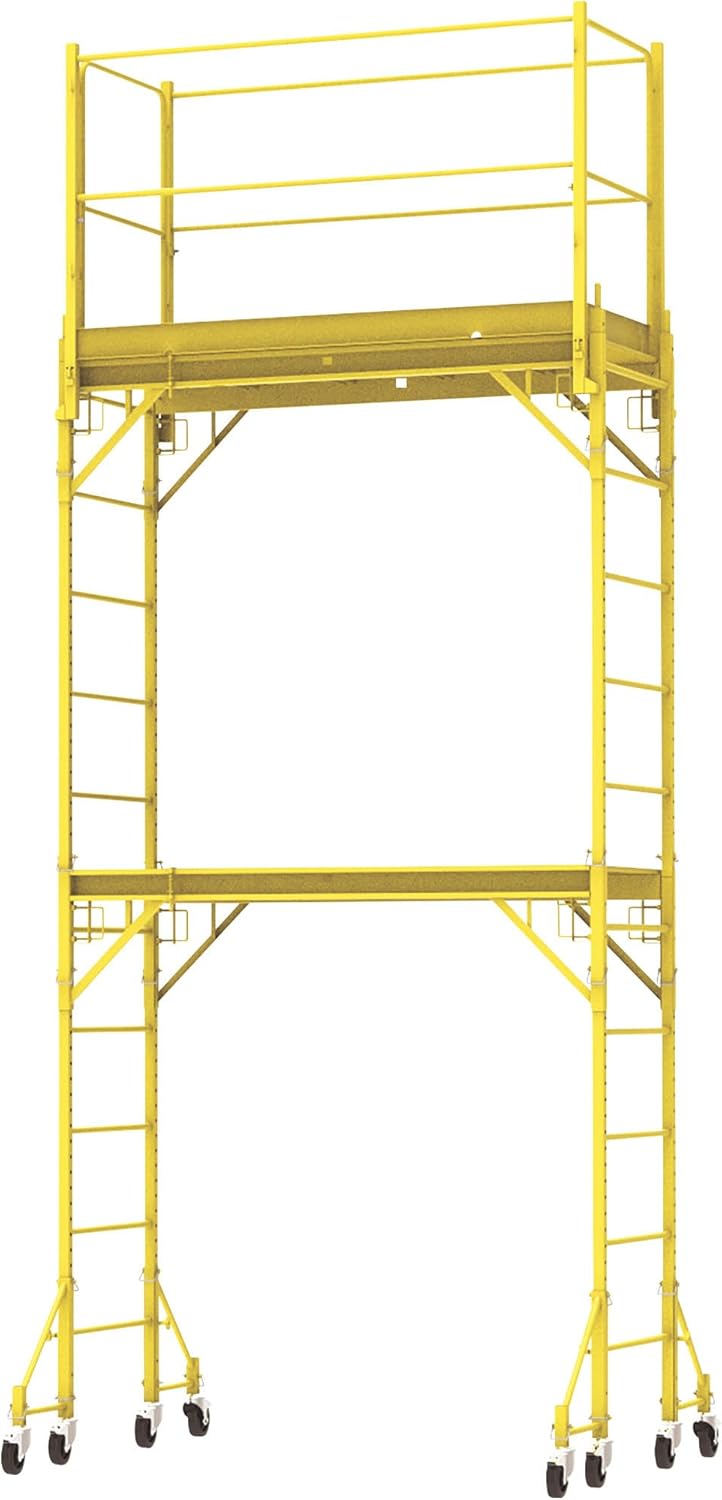 Metaltech I-CISO4PY Jobsite Series Steel Perry Style Scaffold Outriggers (Set of 4)