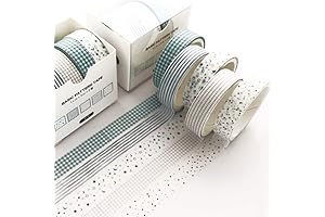 YUBBAEX Washi Tape Set: The Ultimate Scrapbooking Essential for Baby Boys