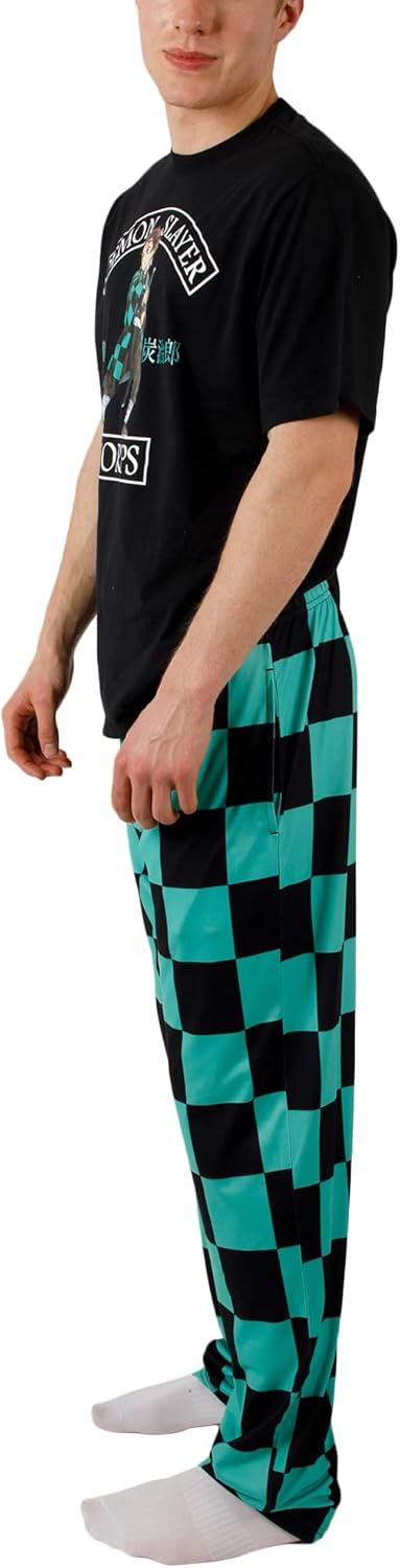 Bioworld Demon Slayer Tanjiro Kamado Demon Slayer Corps Men's Sleep Set