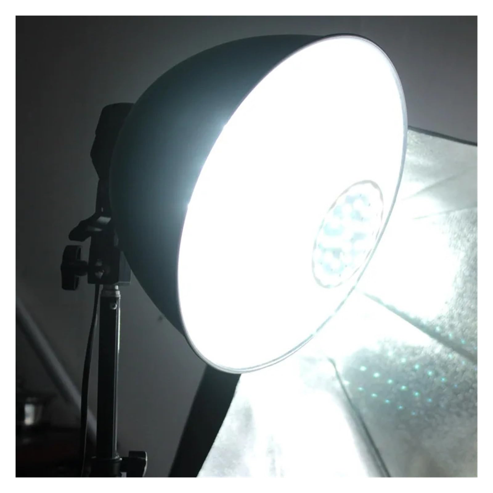Żarówka Studyjna LED 60W E27 E40 5500K Standardowa Kolorowa Fotograficzna Wstępna Lampa Wideo W Tle Niskie ZużYcie Energii(E40)