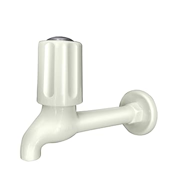 Hagar Euro Bib Cock Long with Flange for Bathroom and Bathroom Fixtures