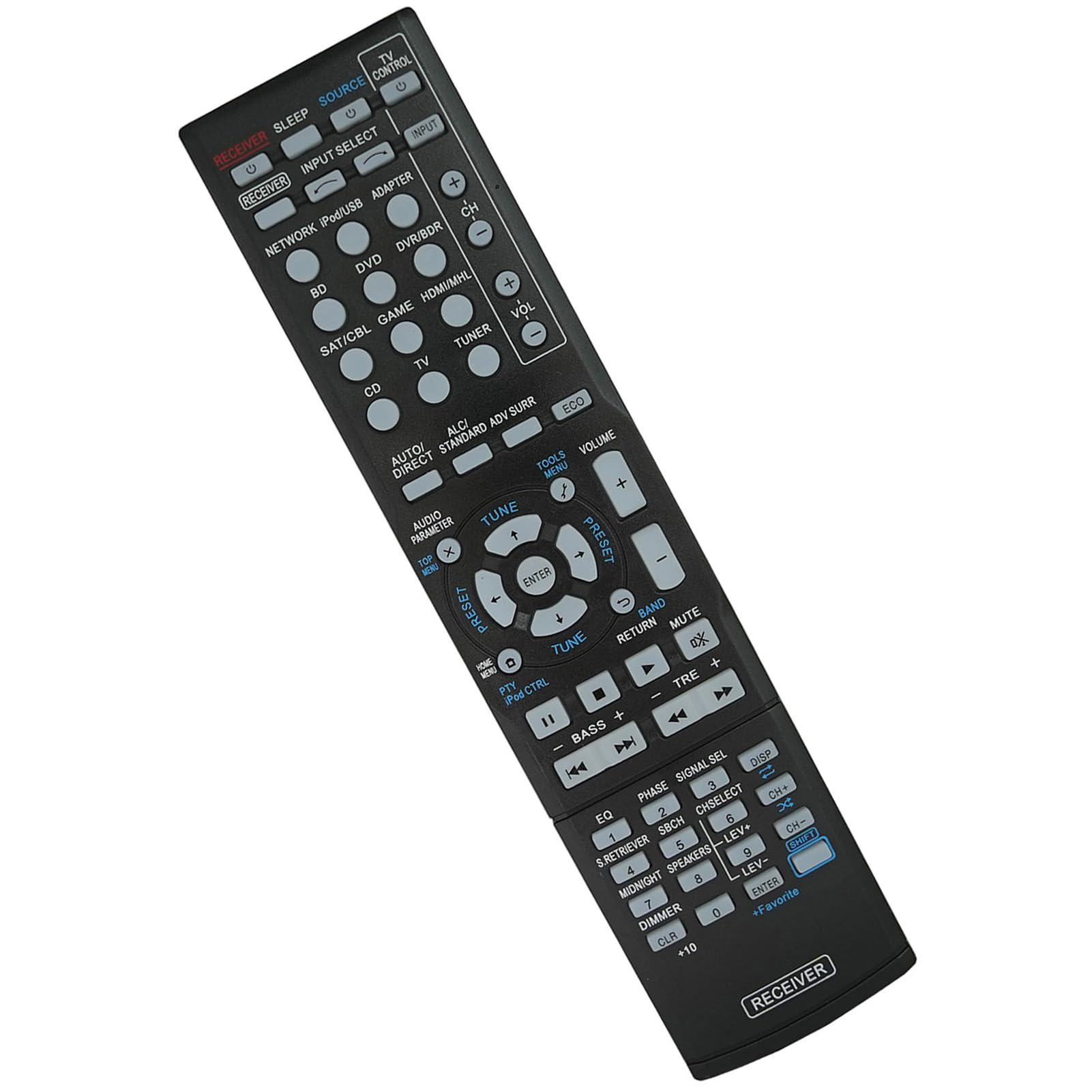 Replacement Remote Control for Pioneer AXD7591 SC-35 VSX-920-K AXD7662 AXD7618 AXD7552 VSX-1122 VSX-1127 VSX-517-K 7.1-Channel Home Theater AV A/V