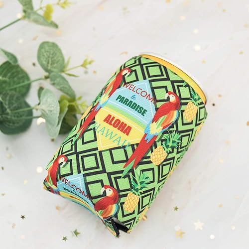 Miniatura 4 de HaiMay 10 fundas para latas de cerveza, enfriadores de latas de cerveza, fundas de neopreno para latas y botellas, estilos de verano