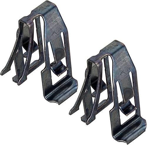 NinWelly Jfqm - 2 hebillas para visera de automóvil color negro, clip fijo para Toyota Crown Fit para Reiz Fit para Prado Fit para RAV4 Fit para