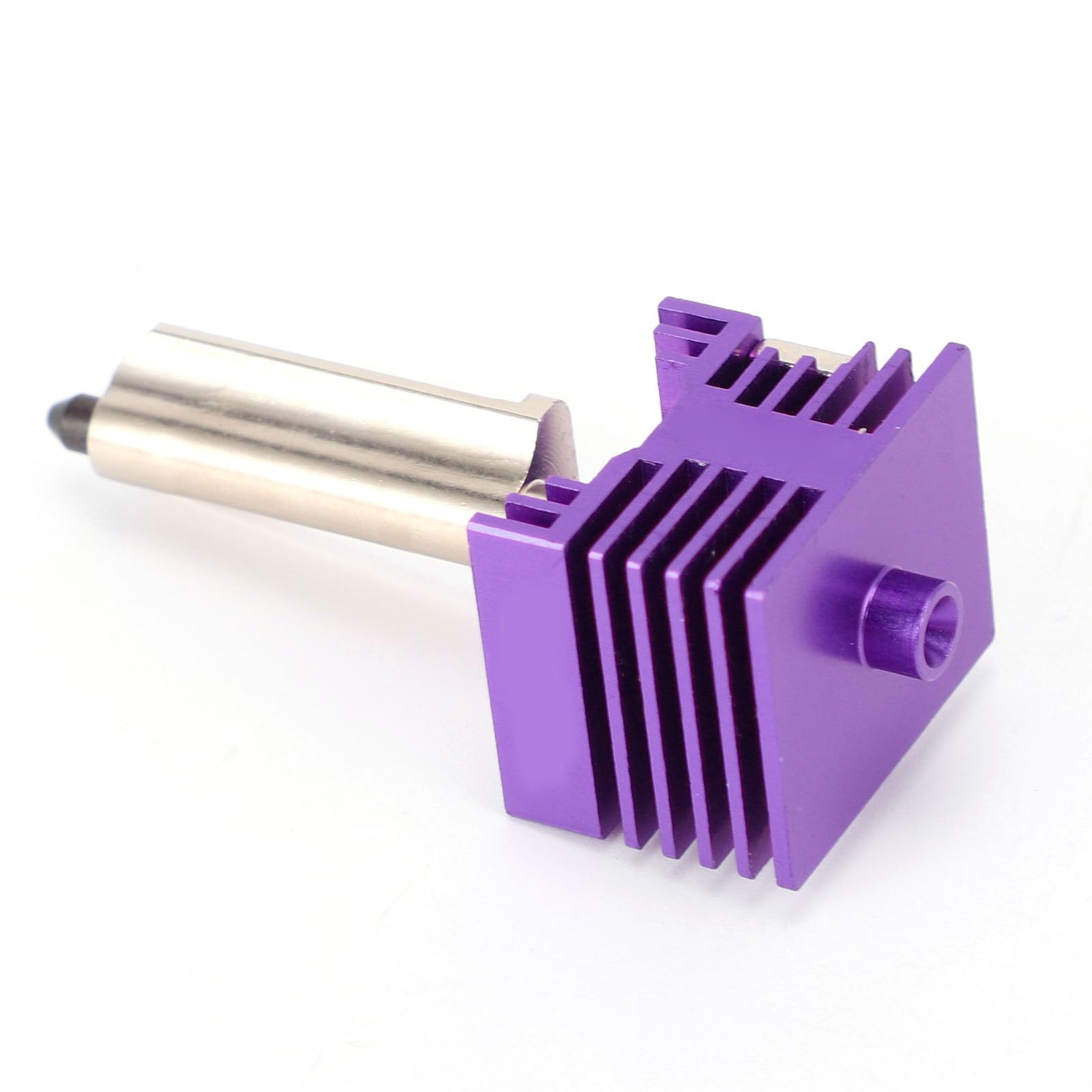 Duokon Kit Hotend de Repuesto Boquilla de Acero Endurecido Recubierta MPVD 0,4 Mm 0,6 Mm 0,8 para Impresora 3D Lab A1 A1 Mini Impresión de Filamento de Fibra de Carbono 572F de Alta Temperatura