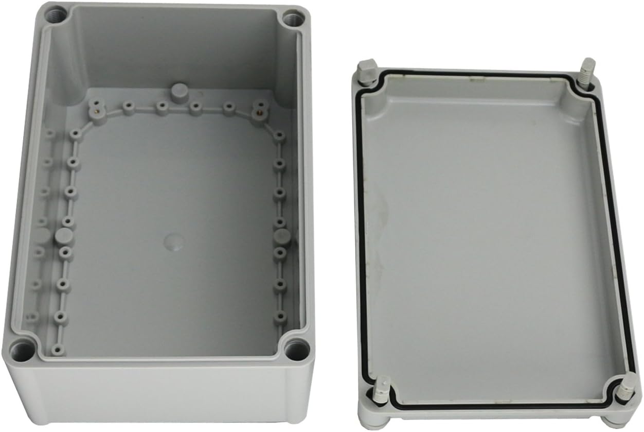Ogrmar Plastic Dustproof IP65 Junction Box DIY Case Enclosure (11"x 7.5"x 5.1")