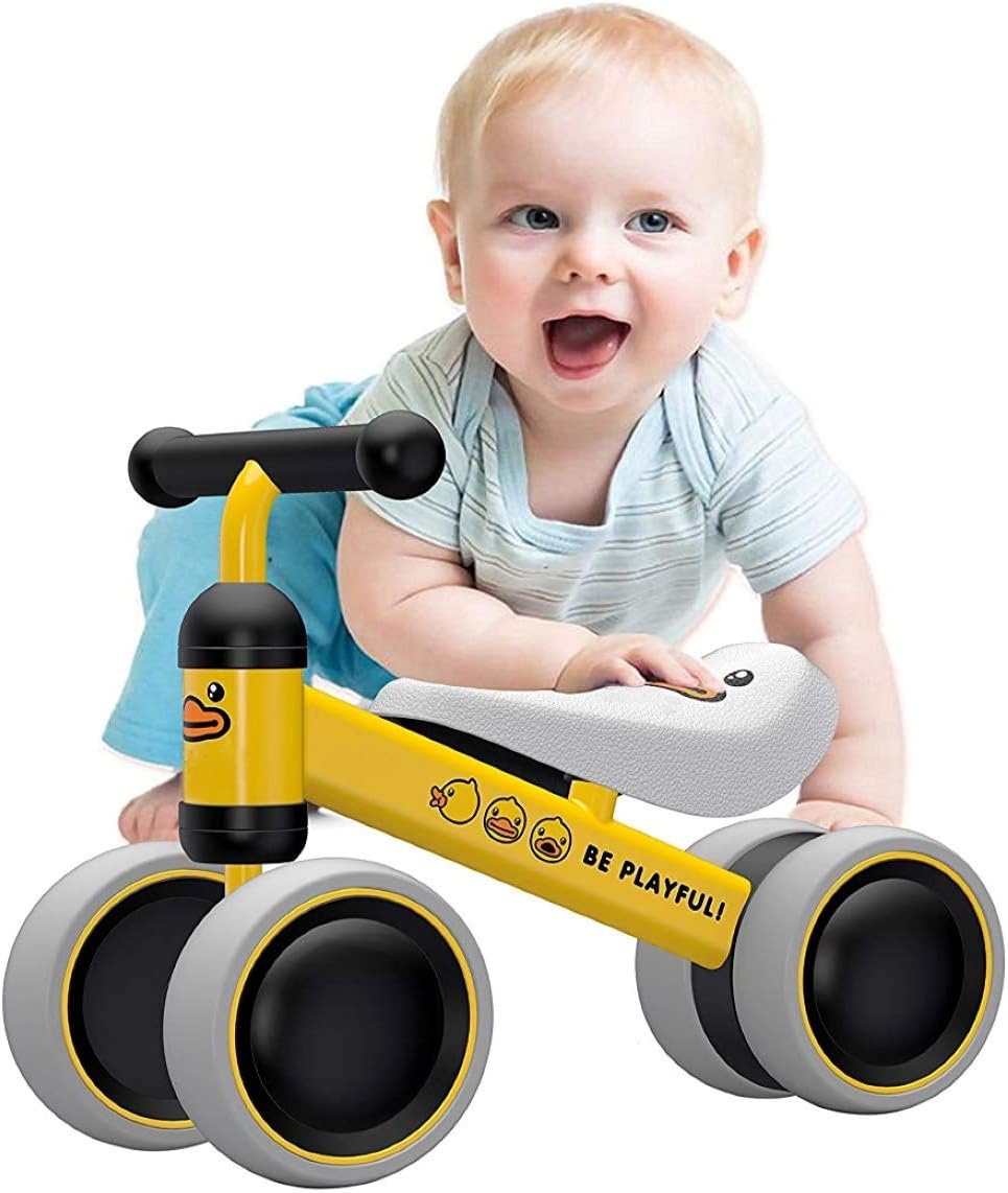 Baby Balance Four Wheeled Balance Bike Toy for Toddlers