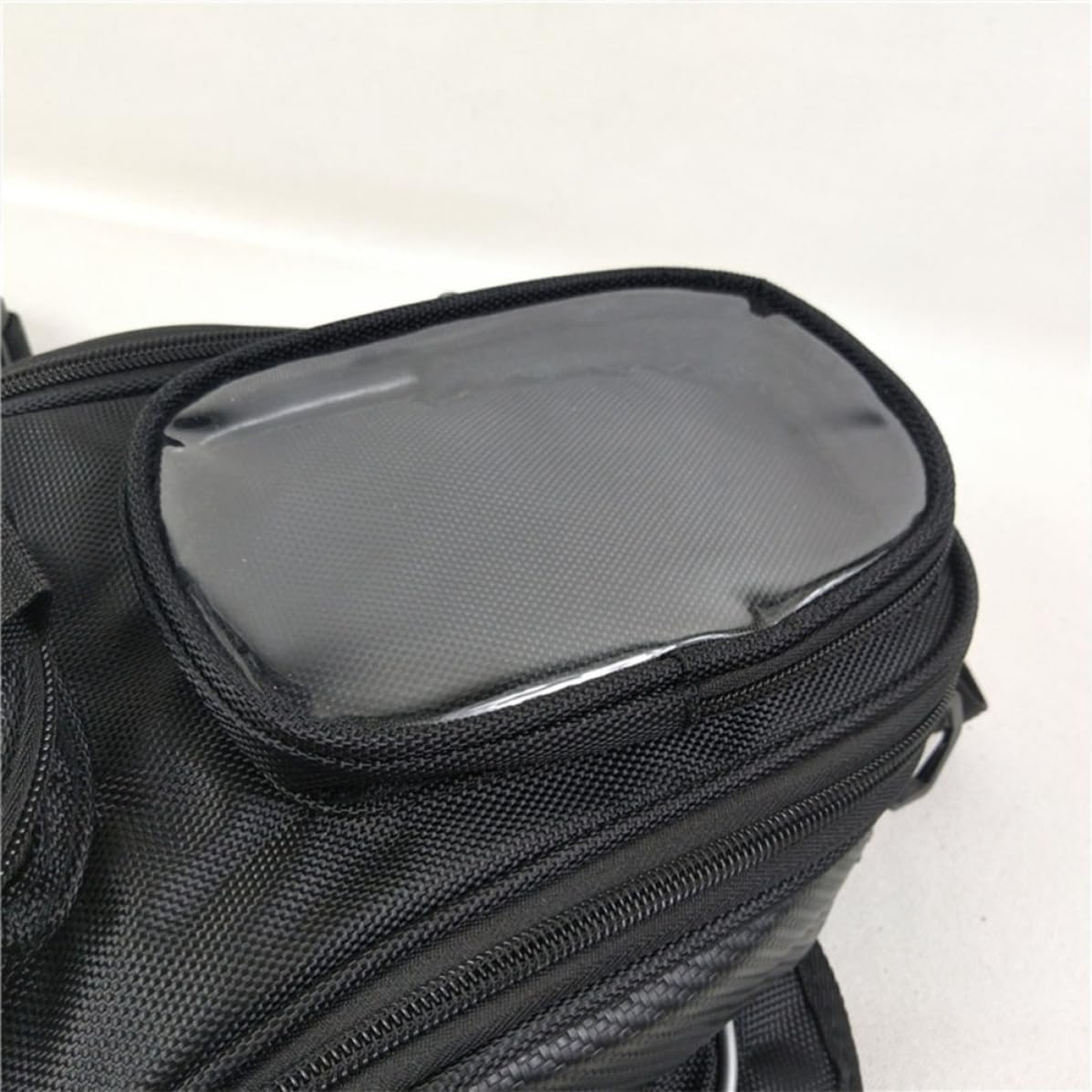 Toddmomy Motorcycle Magnetic Tank Bag Waterproof Oxford Cloth Organizer