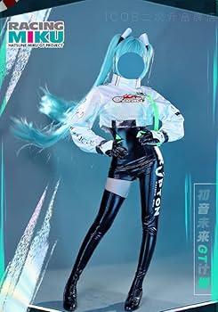 Amazon.co.jp: longmucos 初音ミクコスプレレーシングカー2022
