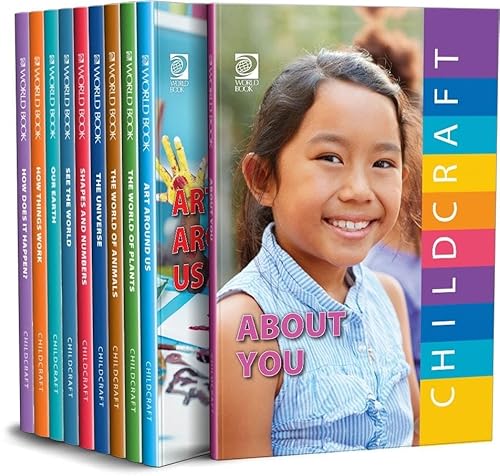 Childcraft: The How & Why Library 10-Book Set – Inspires Learning, Imagination & Discovery | Educational Encyclopedia for Curious Kids Ages 5+