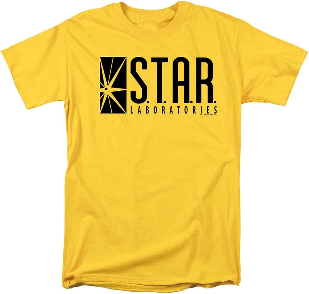 Popfunk Classic Flash Star Labs Superhero S.T.A.R. Laboratories T Shirt