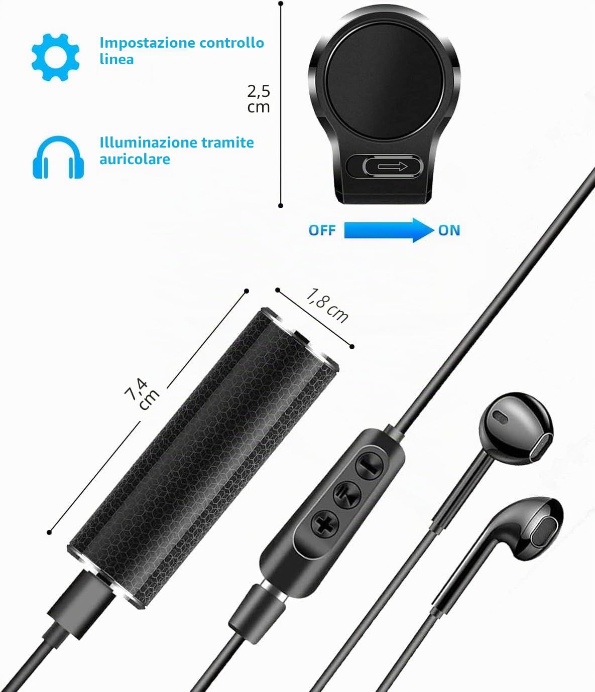 Registratore vocale magnetico da 128 GB, dispositivo di registrazione con 600 ore di registrazione continua, registratore audio con riproduzione, registratore ad attivazione vocale, ideale per