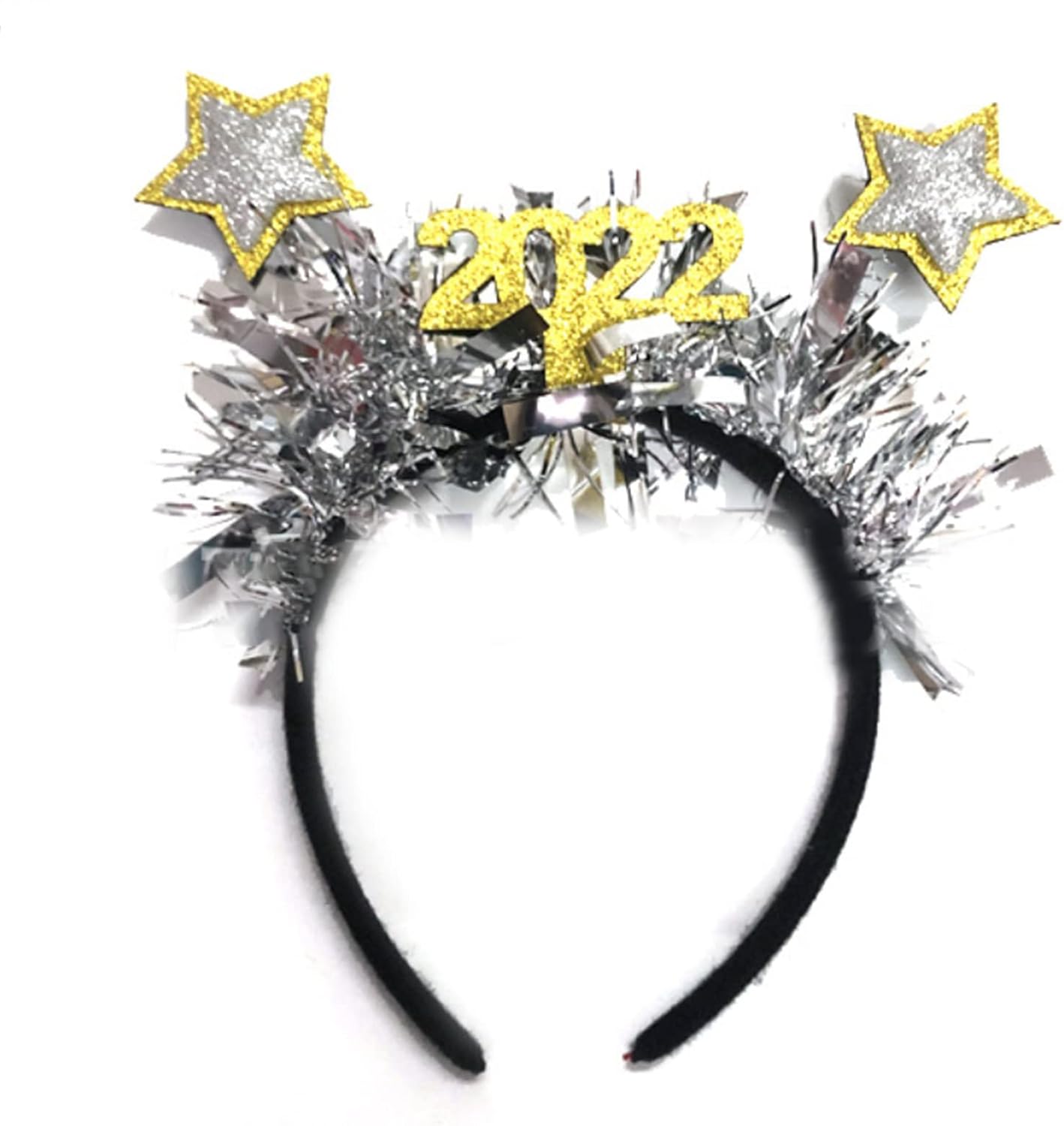 [FUZYXIH] 5pcs Star Shape Hair Hoop Face Hair Holder New Year Party Costume Headwear