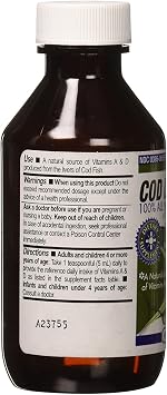 Cod Liver Oil - 4 oz, Pack of 3