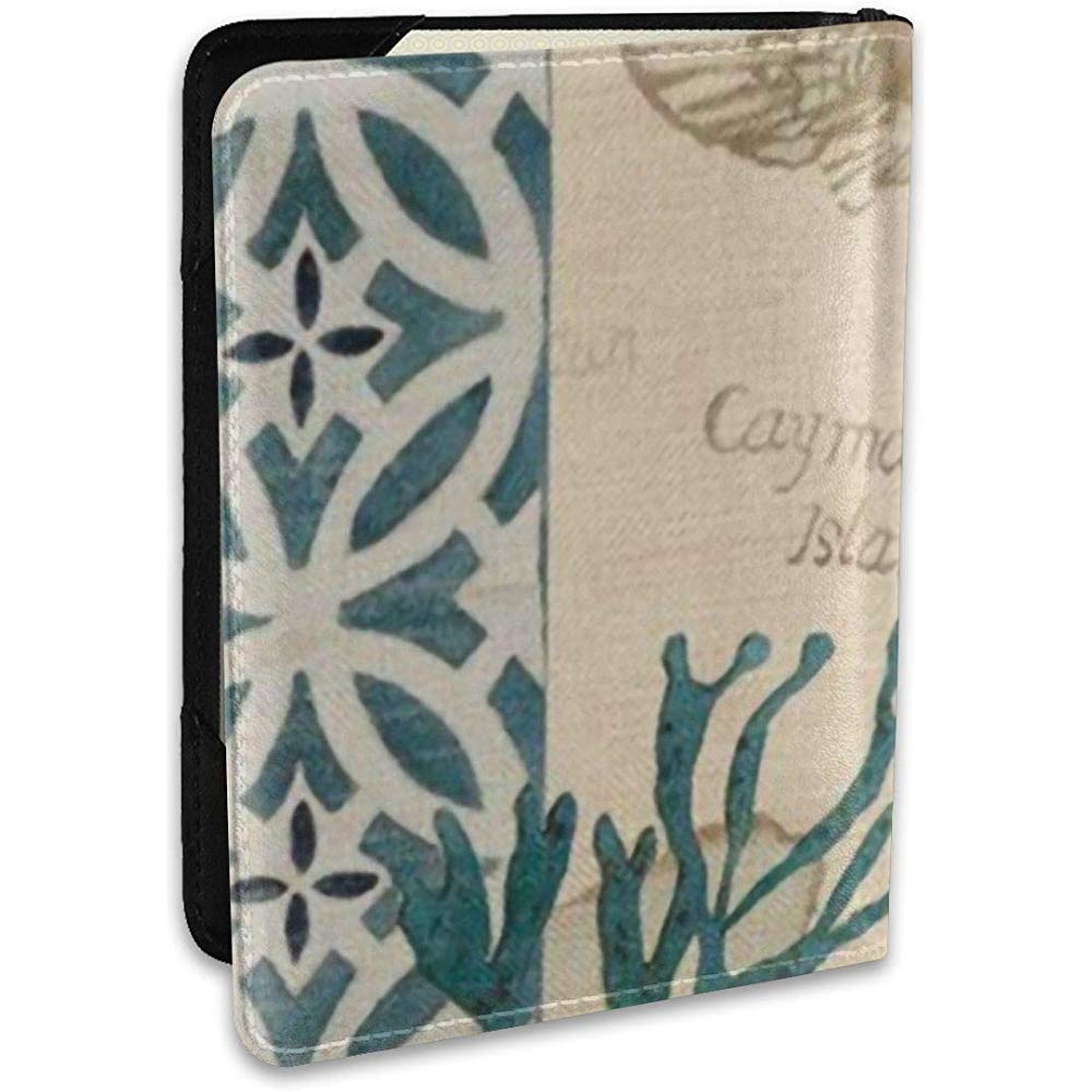 Passport Holder Cover Tm Marine Life Oil Painting
