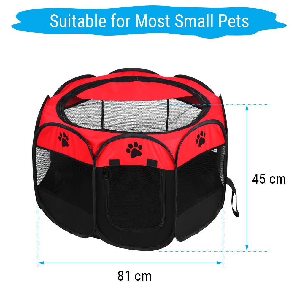 Parc à chiots, chiens enclos tente pliable (pour animaux) HOMBUY