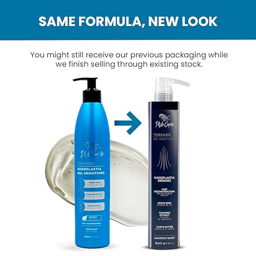 Miniatura 13 de I Belli Capelli Torrano Cream Keratin Tratamiento capilar alisado en 1 paso, sin formaldehído, nanoplastia para Alisar Cabello, queratina Organica